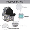 thumbnail image 4 of Sunflower Backpack for School,Cute School Bag,Schoolbag with Adjustable Shoulder Straps & Padded Back,15.3"x11"x7.1".﻿, 4 of 6