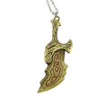 thumbnail image 2 of Juego alrededor de God Of War 4 llavero de hoja del caos Qui Gong Axe cuchillo grande escudo arma modelo colgante collar, 2 of 10