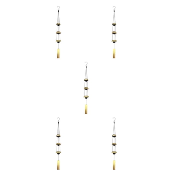 Cateissary Los carillones de viento al aire libre adornan el jardín con delicias musicales, carillón de viento resistente y duradero con Type2 NO2