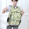 thumbnail image 6 of FORMRS Unisex School Backpack 17" Student Travel Bag with Laptop Compartment, Olive Leaf, 6 of 7
