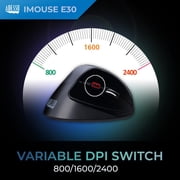 Adesso 2.4GHz Wireless Ergonomic Vertical Right-Handed Mouse (imousee30)