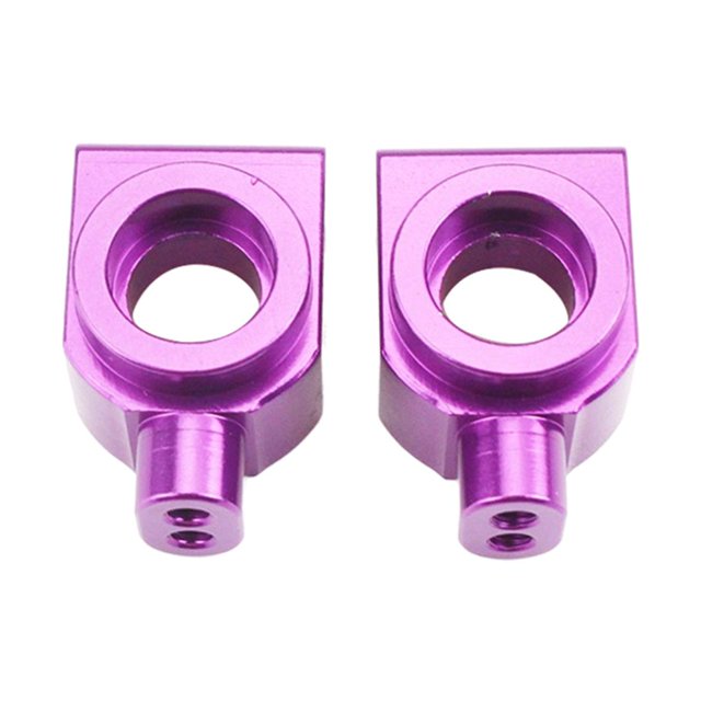 portador de buje trasero 2 PCS RC Upgrade Metal 104001-1862 de de buje trasero para 104001 1:10 RC Crawler Hobby Model Car Repuestos Magideal portador de buje trasero