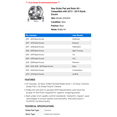 thumbnail image 2 of Rear Brake Pad and Rotor Kit - Compatible with 2013 - 2019 Buick Encore 2014 2015 2016 2017 2018, 2 of 2