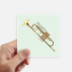 thumbnail image 1 of Instrumentos clásicos Adhesivo Cuadrado Impermeable Adhesivo Papel Tapiz Calcomanía Coche, 1 of 1