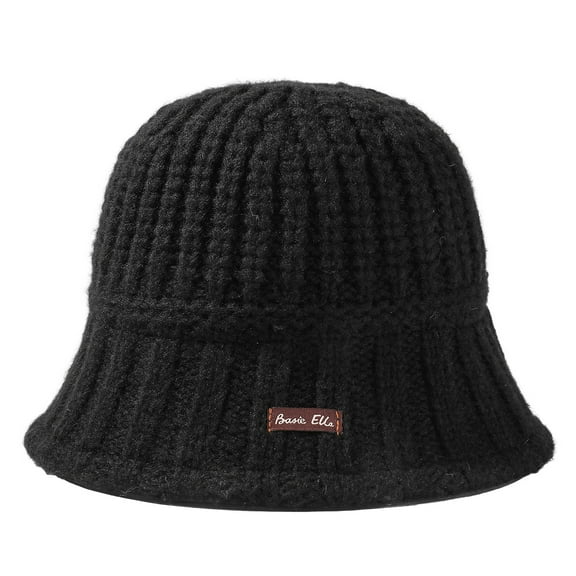 Knit Bucket Hats for Women Trendy Winter Bucket Hat Fisherman Hats for Women Bucket Hat Fall Fisherman Caps - style 1;