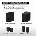 thumbnail image 4 of Sony HT-A3000 Soundbar, TV Surround Sound System Dolby Atmos And DTS:X Support, 360 Spatial Sound Mapping Technology, Auto Calibrated Room Sound, Home Audio Sound Bars, 4 of 5
