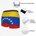 thumbnail image 4 of Men's Spanish Flag Underpants Underwear Male Panties Pouch Short Pants, 4 of 6