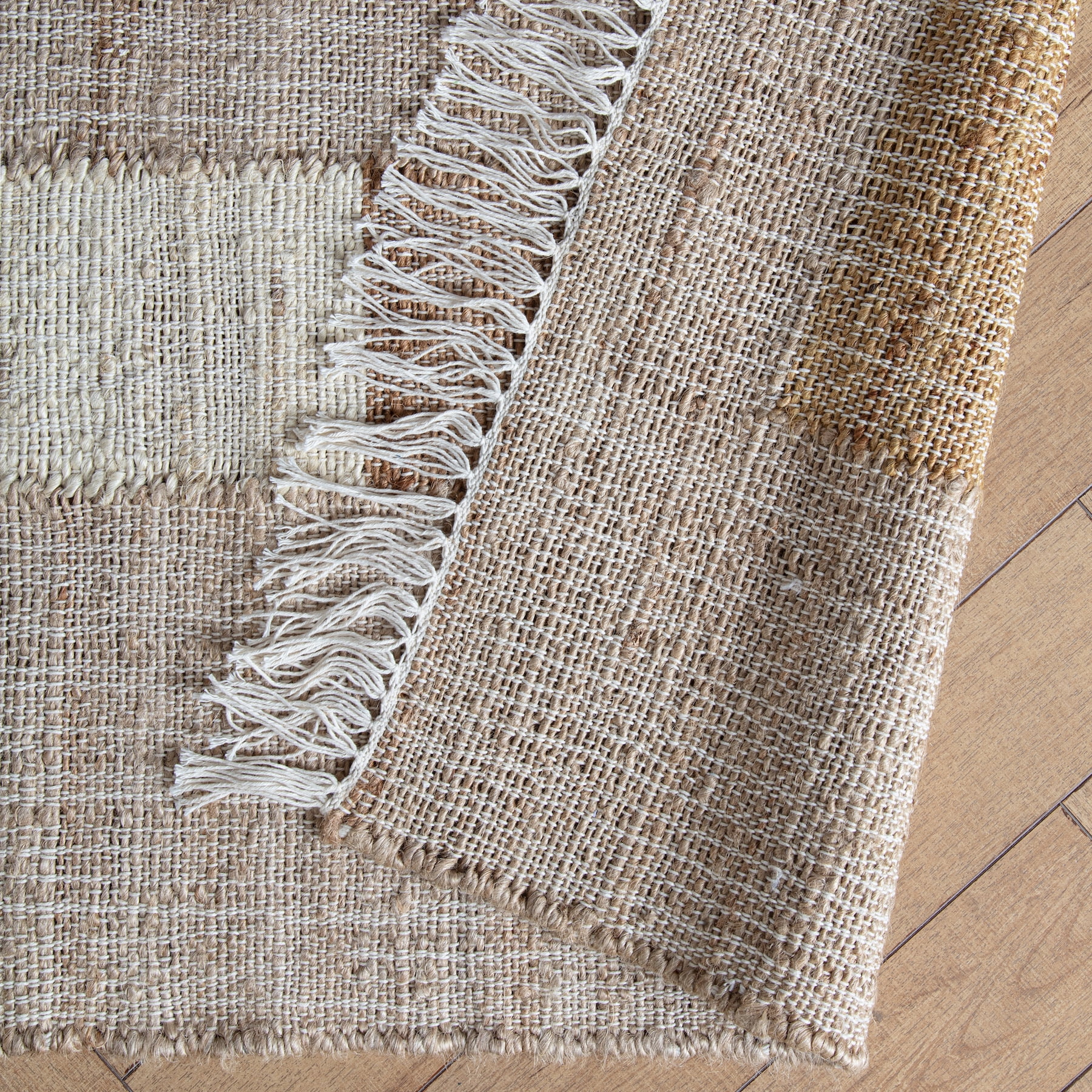 Anji Mountain Bohemian Hand-Made Area Rug, 96 in x 120 in