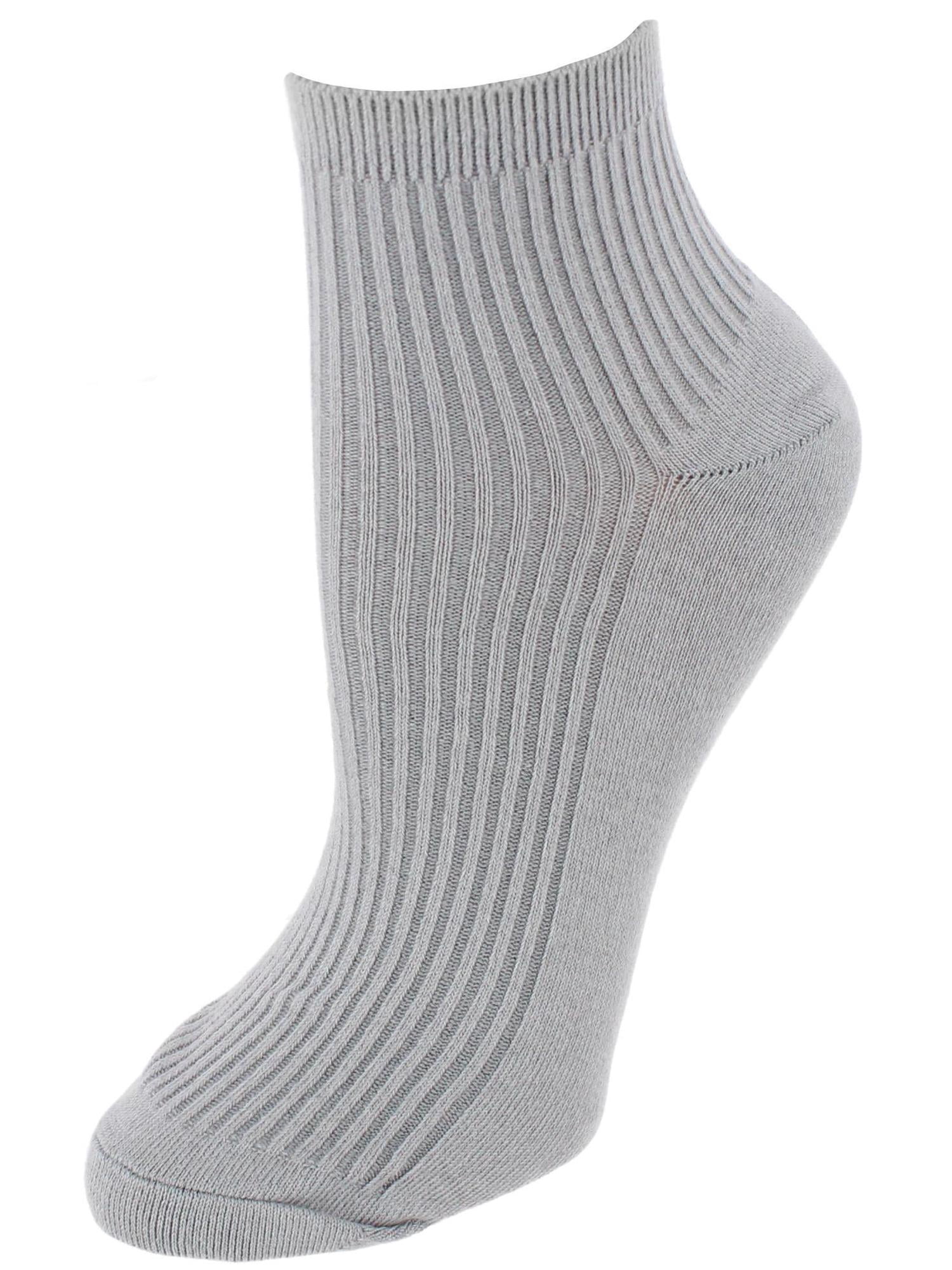 Gold Toe  Quarter Lenght Ribbed Comfort Seams Socks (6 Pairs) (Women)