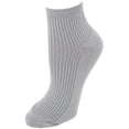 thumbnail image 5 of Gold Toe  Quarter Lenght Ribbed Comfort Seams Socks (6 Pairs) (Women), 5 of 6