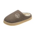 thumbnail image 3 of Domzle Women's Men Slippers Warm Plush Slip-On House Slipper for Winter Indoor Soft Non-slip Fluffy Slides Slippers 2026 Coffee Wide-7.5, 3 of 4