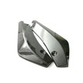 thumbnail image 4 of Car Rear Bumper Hemming Lip Rubber Fin Splitter Spoiler Canard Valence Set Bright Auto Universal Bolzen, 4 of 6