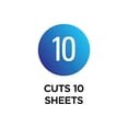 thumbnail image 2 of X-acto 10-Sheet Guillotine Trimmer, 12" Cut Length, Plastic Base, EA (EPI26232), 2 of 4