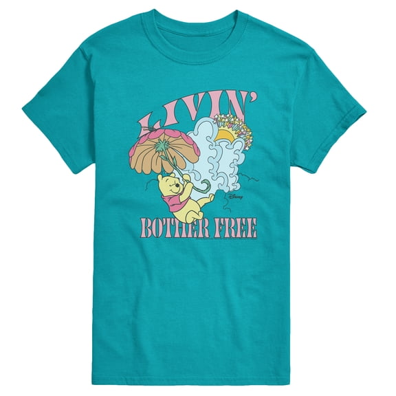 Winnie The Pooh - Livin Bother Free - Men's Short Sleeve Graphic T-Shirt
