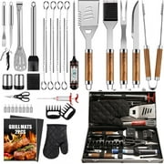 BBQ Grill Accessories Set, Stainless Steel Griddle Tools Kit for Blackstone and Camp Chef, 38Pcs Grill Utensils Set for Barbecue