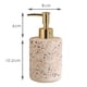thumbnail image 2 of Dispensador de jabón líquido con bomba para ducha, de cerámica, rellenable, para champú y loción, para baño, 2 of 5