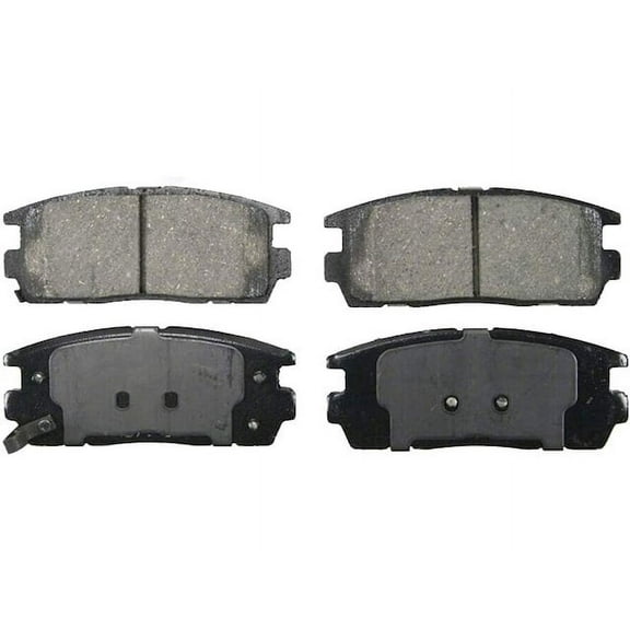 Rear Brake Pad Set - Compatible with 2012 - 2015 Chevy Captiva Sport 2013 2014