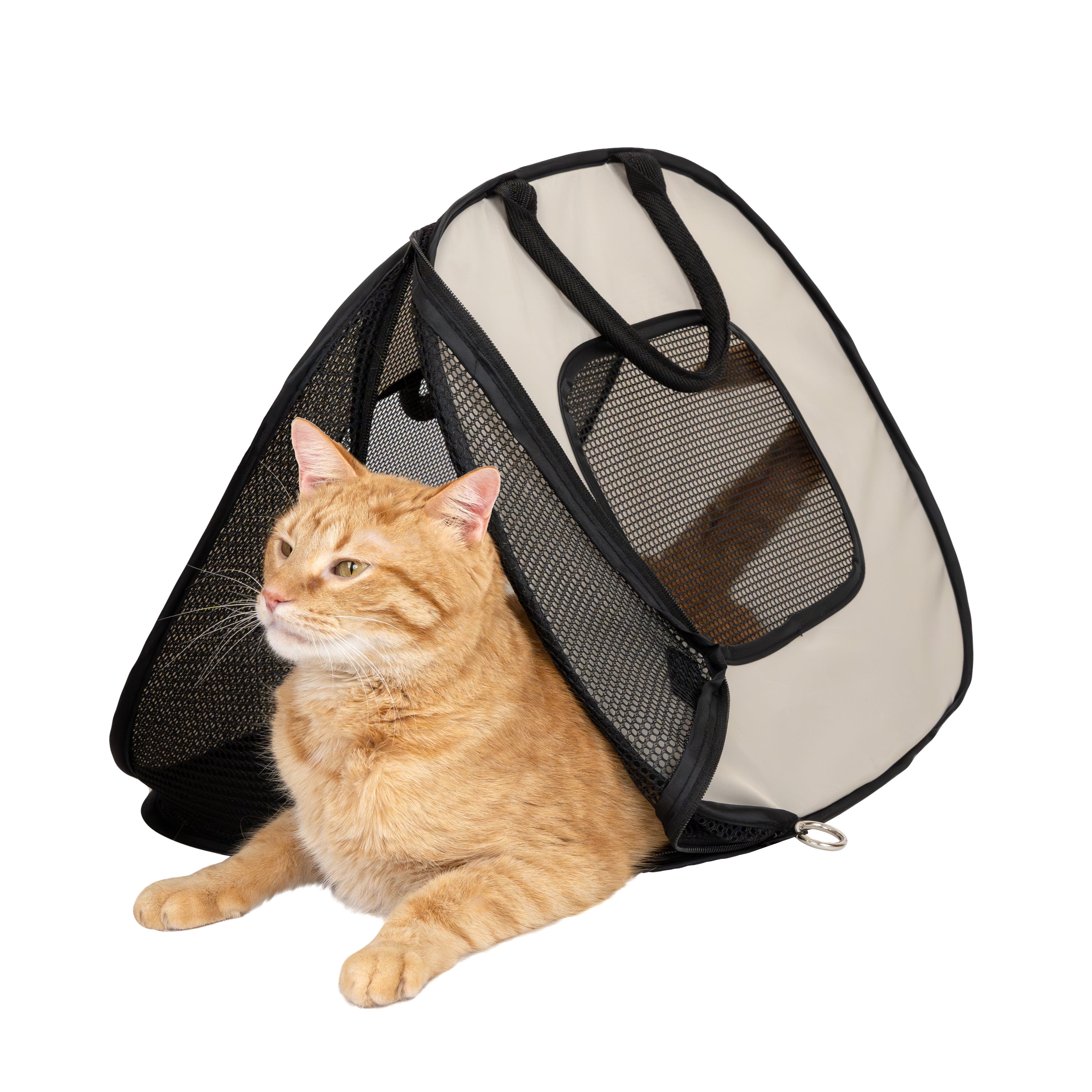 SportPet Designs Soft Sided Mesh Panels Cat Carrier, 20"