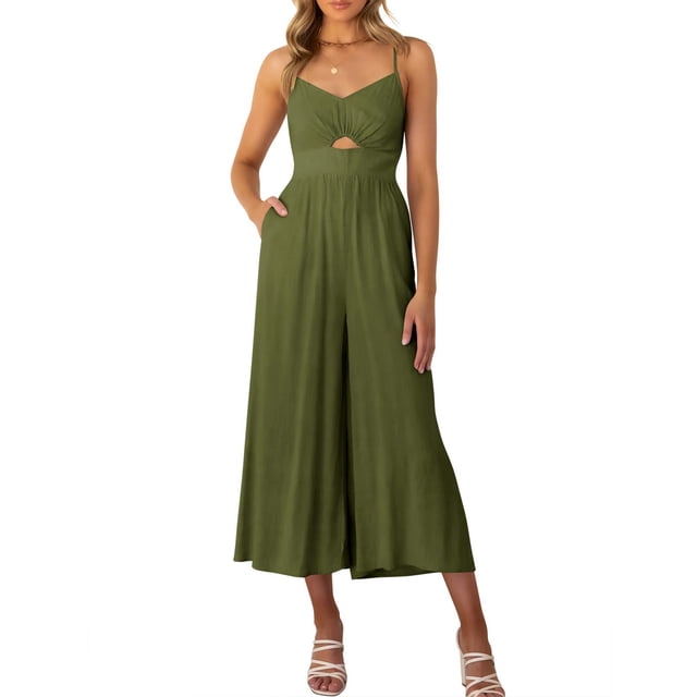 Mono de mujer,Monos de pierna ancha para mujer Mono de pierna ancha Mono de verano Innovación moderna