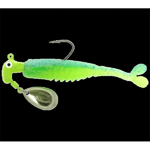Blakemore CX3-191 0.12 oz Crappie X-Tractor 2-0 Hook Fishing Lure, Bluegrass