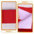 thumbnail image 2 of FUTUREORYY 2 Pcs Brassard de Capitaine Réglable Rouge Nylon Accessoire de Soccer, 2 of 2