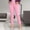 Pink, variant on Womens Straight Leg Pants High Waisted Stretchy Business Casual Work Pants Dress office Trousers with Pockets White XL(XL)