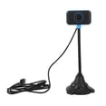 thumbnail image 4 of BRIGHTFUFU Flexible Web Camera with Microphone for Computer Made of Plastic Blue USB 0.3MP Webcam Easy to Adjust Angle, 4 of 7