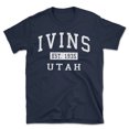 thumbnail image 1 of Ivins Utah Classic Established Men's Cotton T-Shirt, 1 of 1