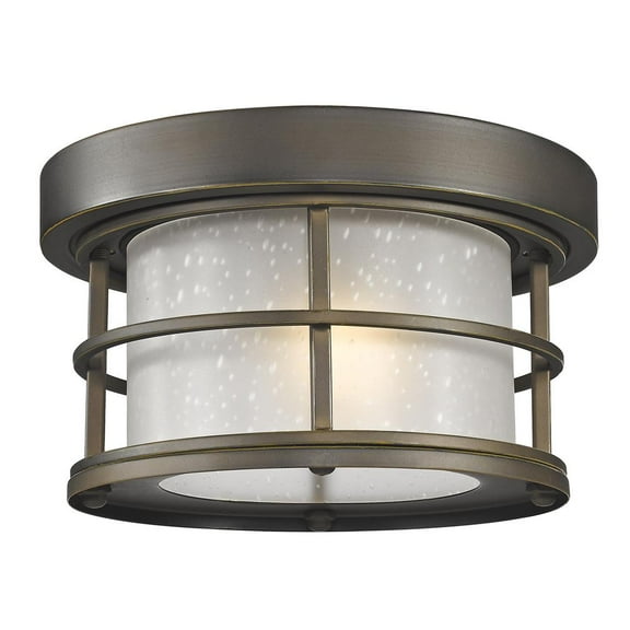 Z-Lite 1 Light Outdoor Flush Mount