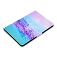 thumbnail image 4 of SaniMore Case for Fire 7" 12th Gen 2022, PU Leather Tablet Auto Wake/Sleep Card Holder Anti-slip Strip Kickstand Shockproof TPU Backplane Wallet Cover for Fire 7" 12th Gen, Colorful Sand, 4 of 12