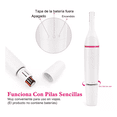 thumbnail image 5 of Depiladora Eléctrica Multifuncional Para Mujer 5 En 1 blanco//rosa, 5 of 5
