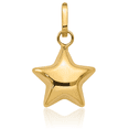 thumbnail image 3 of 14K Solid Yellow Gold Star Necklace Chain Pendant Charm, 3 of 8