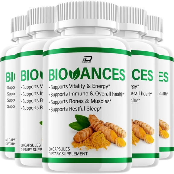 Biovances Capsules – Biovances Natural Blend Energy and Health Support, 5 Pack, 300 Capsules