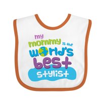 Inktastic Stylist Mom Baby Girls Baby Bib