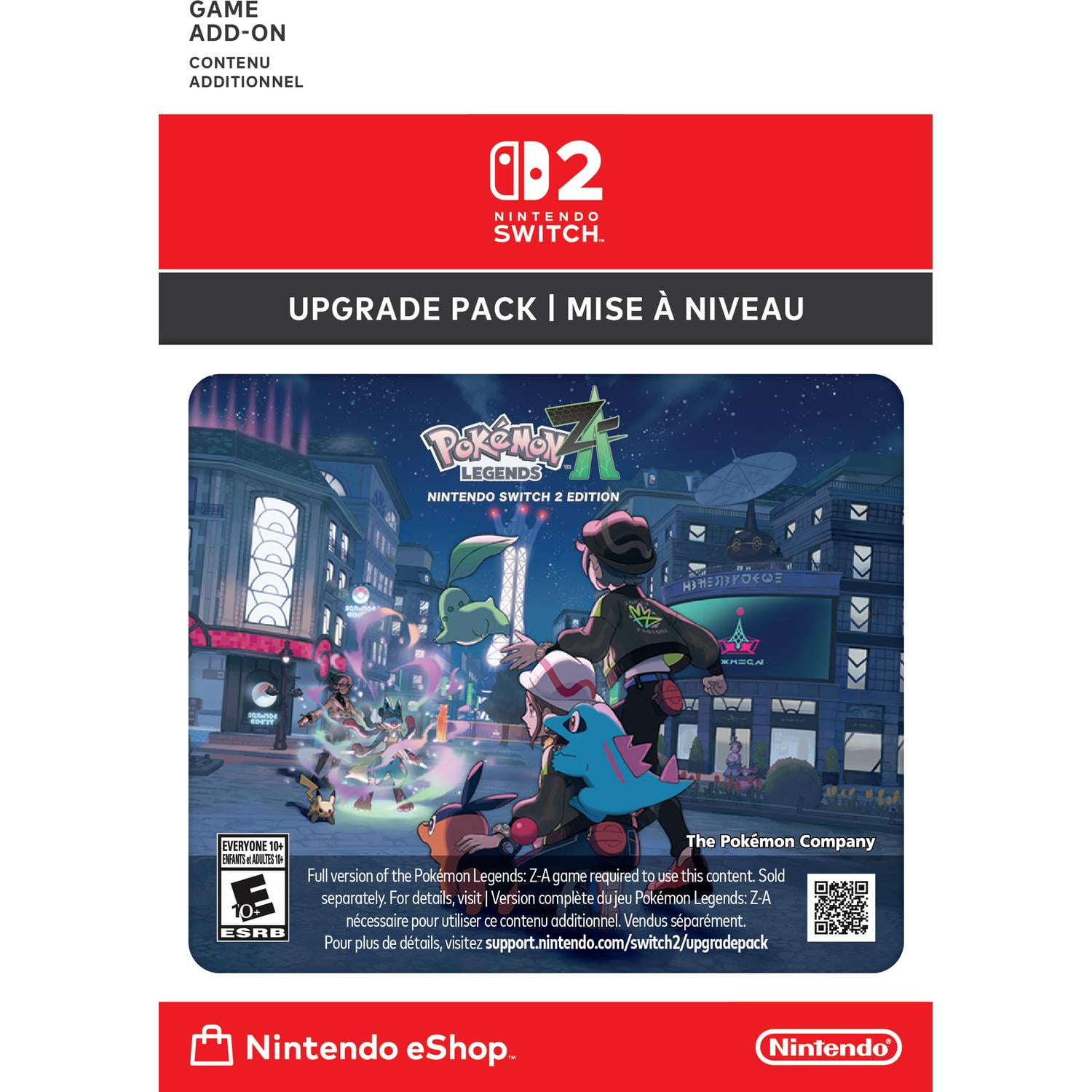 Pokémon™ Legends: Z-A – Nintendo Switch™ 2 Edition Upgrade Pack