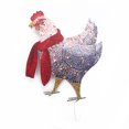 thumbnail image 6 of JLFNYA Christmas Decorations Clearance！2D Luminous Chicken with Scarf Holiday Decoration,Plane Printing Decoration,Christmas Outdoor Decoration, 6 of 8