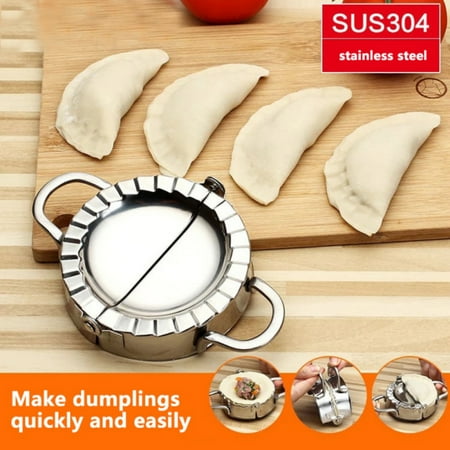 Mini Pie Cutters (Supersellers Stainless Steel Dumpling Make Mould Dough Cutter Pie Ravioli Dumpling Mould Household Tableware for Kitchen)