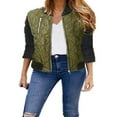 thumbnail image 1 of Veste d'Automne Hiver Femmes Veste de Vol Chaud Veste de Moto, 1 of 4