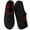Black, variant on RockDove Men's Moccasin Slippers with Flannel Lining