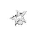 thumbnail image 2 of Parrillas dentales, regalos de disfraces, reutilizables, compactas, suministros de fiesta para hombres y mujeres, accesorios, disfraz de rapero, Plata, 2 of 10