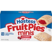 Hostess Fruit Pies with Cherry Flavored Filling, 12 oz Box (12 Count)