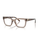 Vogue Unisex VO5611B Propionate Eyeglasses, Transparent Brown, 52mm