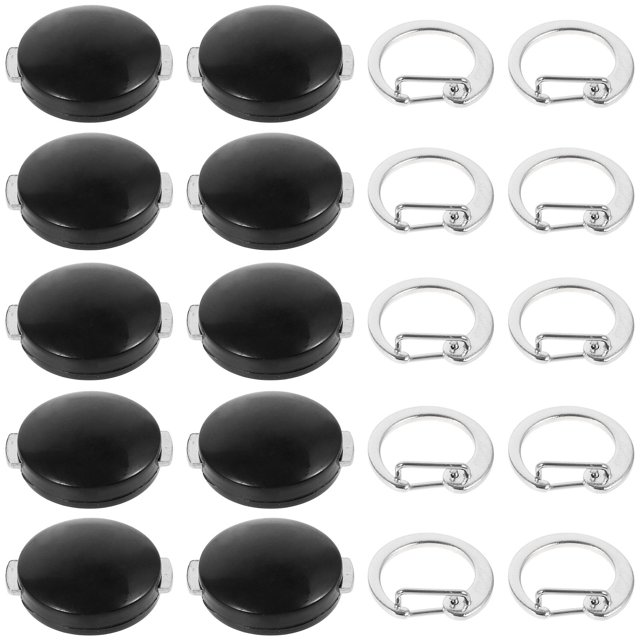 CRAFTHROU 1 De Y Clip Para De Identificación Material Duradero Para Uniformes