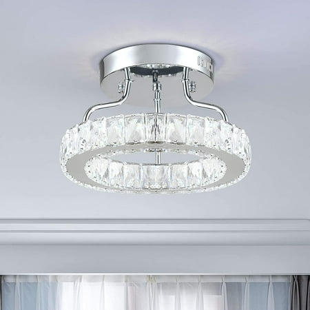 

Maxax Semi-Flush Mount Crystal Chandelier Lighting
