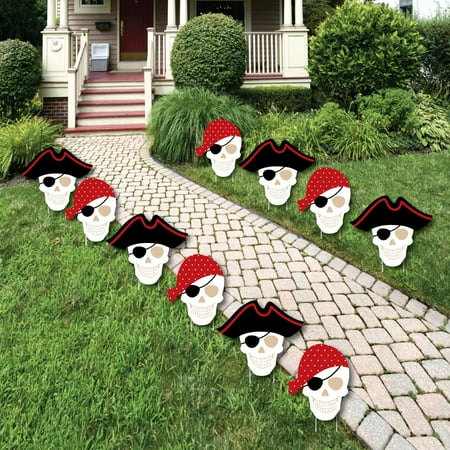 beware of pirates pirate skulls lawn decorations outdoor pirate birthday party yard decorations - Walmart Christmas Lawn Decorations beware of pirates pirate skulls lawn decorations outdoor pirate birthday party yard decorations - Walmart Christmas Lawn Decorations