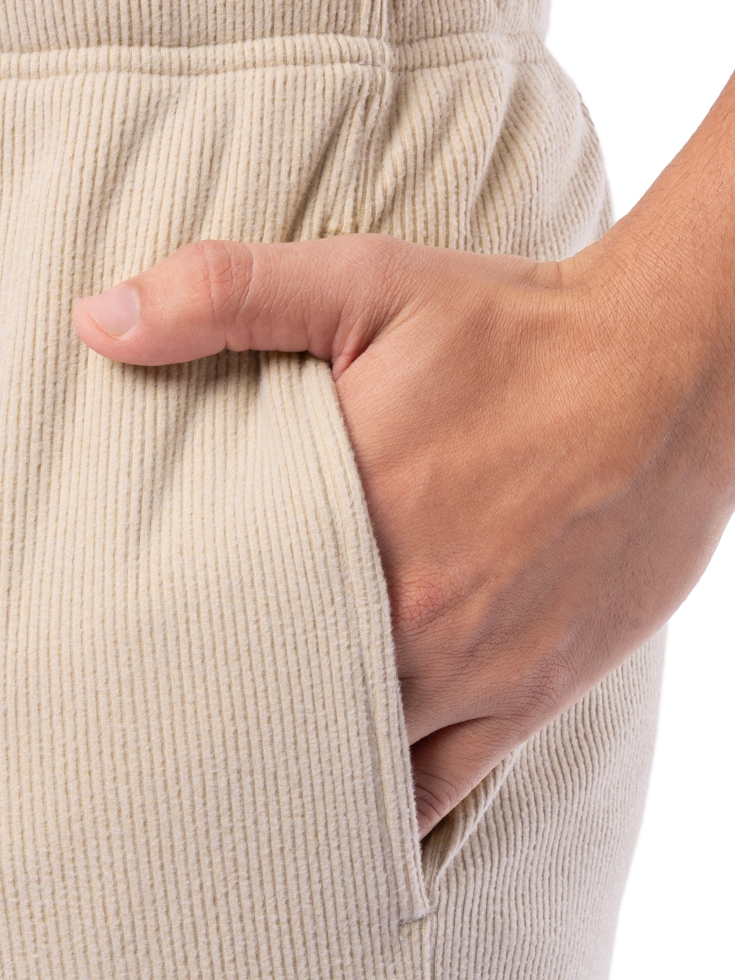Fruit of the Loom Men's Rib Knit Sleep Pant, Sizes S-5XL
