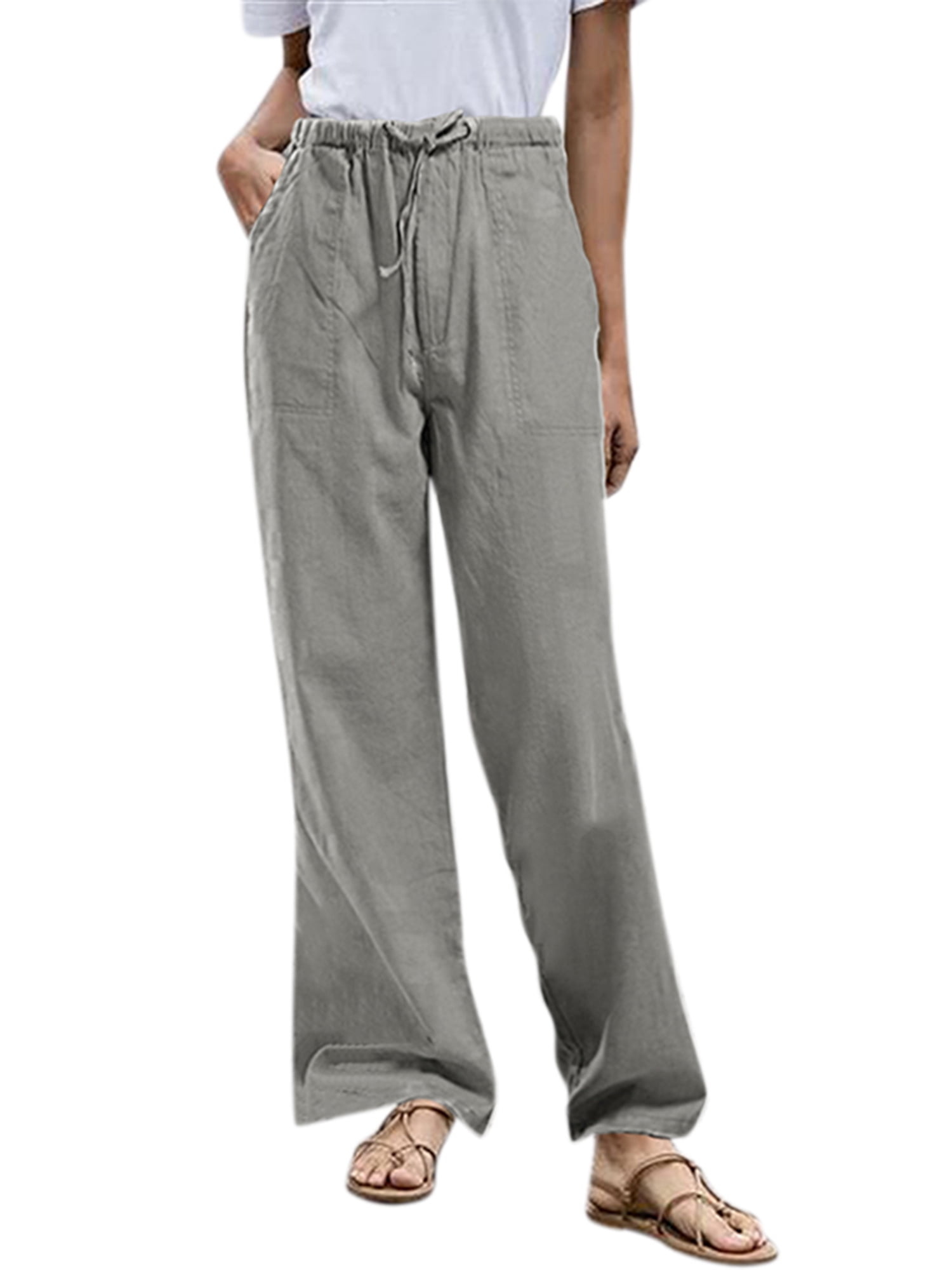 Women's Loose Wide Leg Drawstring 