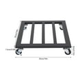 thumbnail image 2 of TFCFL 14x14 inch Rolling Plant Stand Moving Cart Heavy Duty Flower Pot Tray with 4 Universal Wheels, 2 of 15