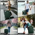 thumbnail image 4 of Joyway Valise de Cabine de 20 Pouces avec Protections d'Angle Métalliques, Serrure TSA, Roulettes Multidirectionnelles, Coque Rigide Légère, 4 of 7