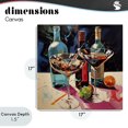 thumbnail image 4 of Stupell Industries Glam Artsy Cocktails of Every Sip Canvas Art, 17 x 17, by Lazar Studio, 4 of 8